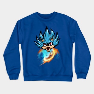 super sonic fire Crewneck Sweatshirt